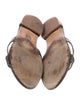 Stuart Weitzman Leather Slides