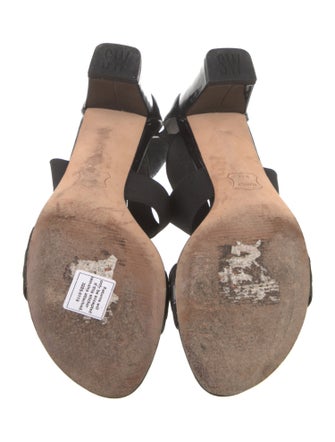 Stuart Weitzman Patent Leather Sandals