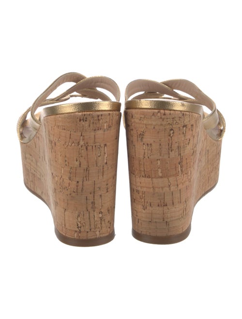 Stuart Weitzman Leather Slides