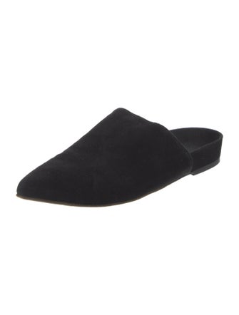 Stuart Weitzman Suede Mules