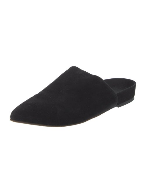 Stuart Weitzman Suede Mules