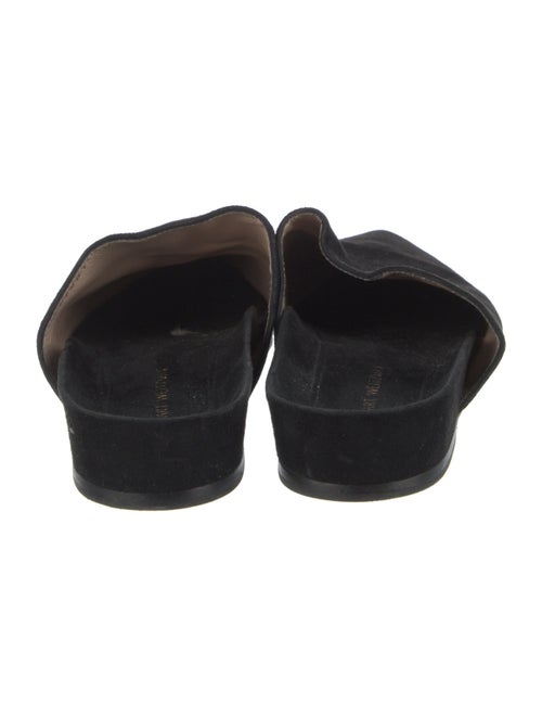 Stuart Weitzman Suede Mules