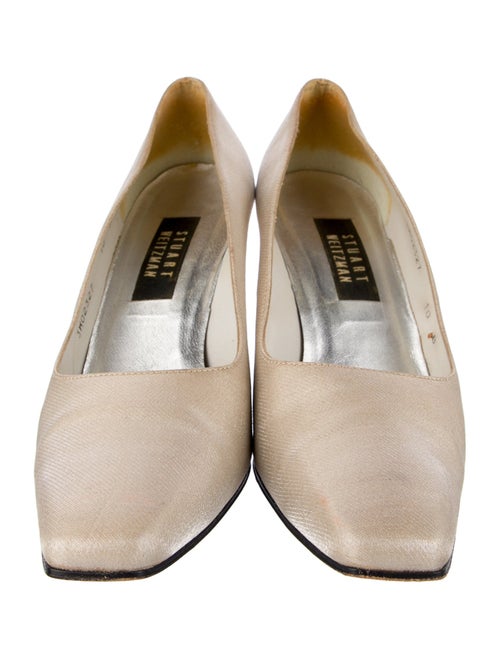 Stuart Weitzman Canvas Pumps