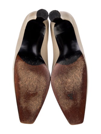 Stuart Weitzman Canvas Pumps