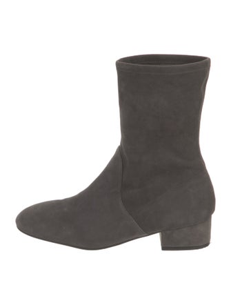 Stuart Weitzman Suede Sock Boots