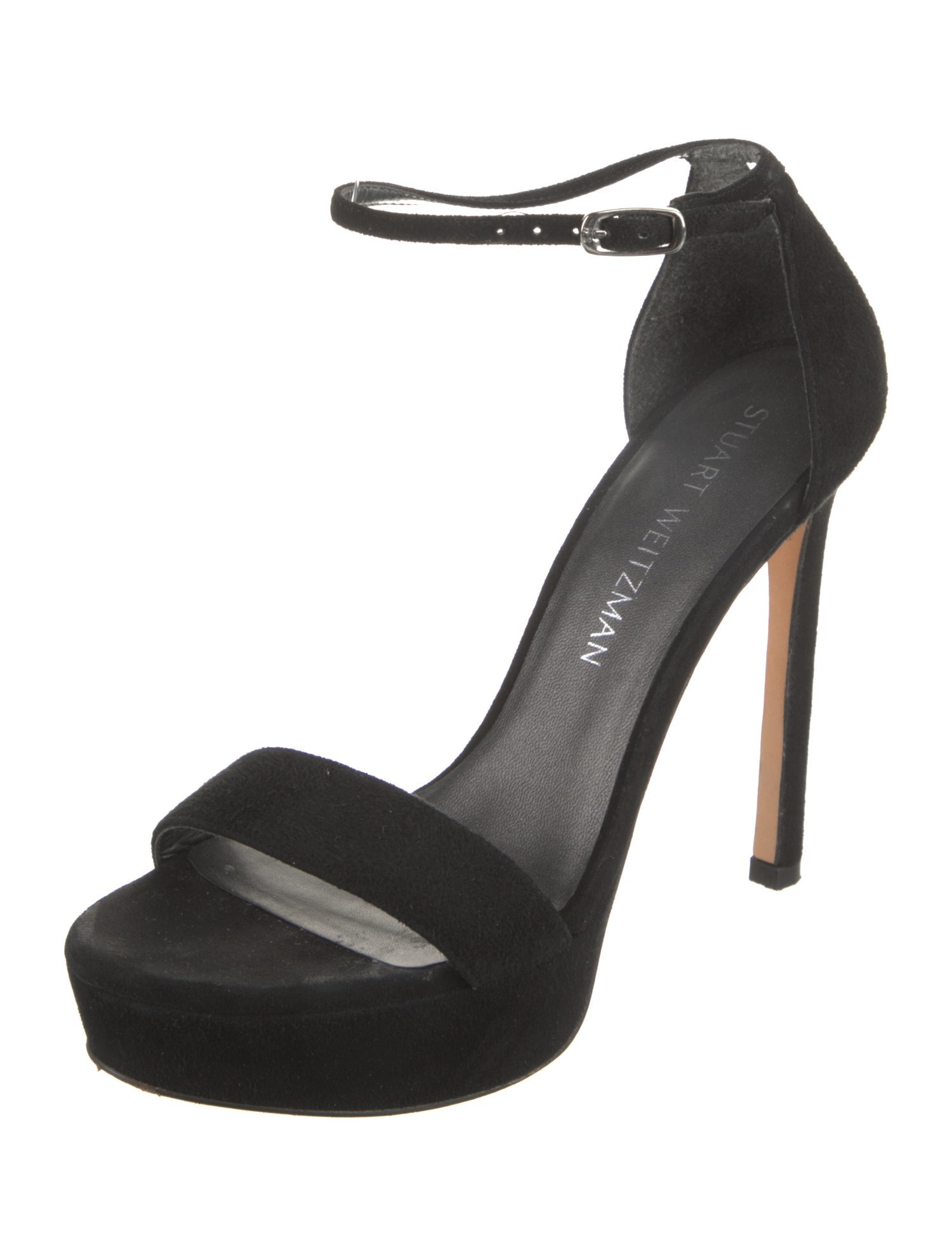 Stuart Weitzman Suede D'Orsay Pumps