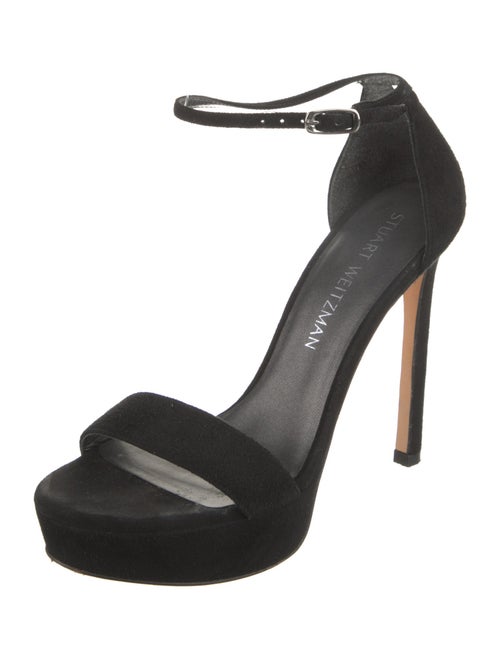 Stuart Weitzman Suede D'Orsay Pumps