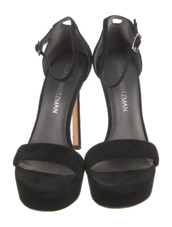 Stuart Weitzman Suede D'Orsay Pumps