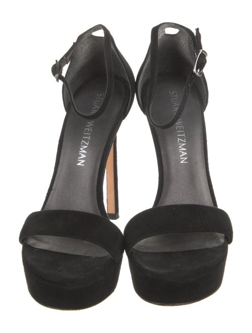 Stuart Weitzman Suede D'Orsay Pumps