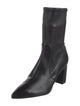 Stuart Weitzman Leather Sock Boots