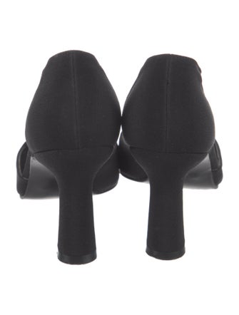 Stuart Weitzman Crystal Embellishments T-Strap Pumps