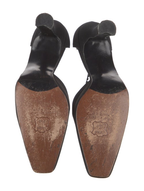 Stuart Weitzman Crystal Embellishments T-Strap Pumps