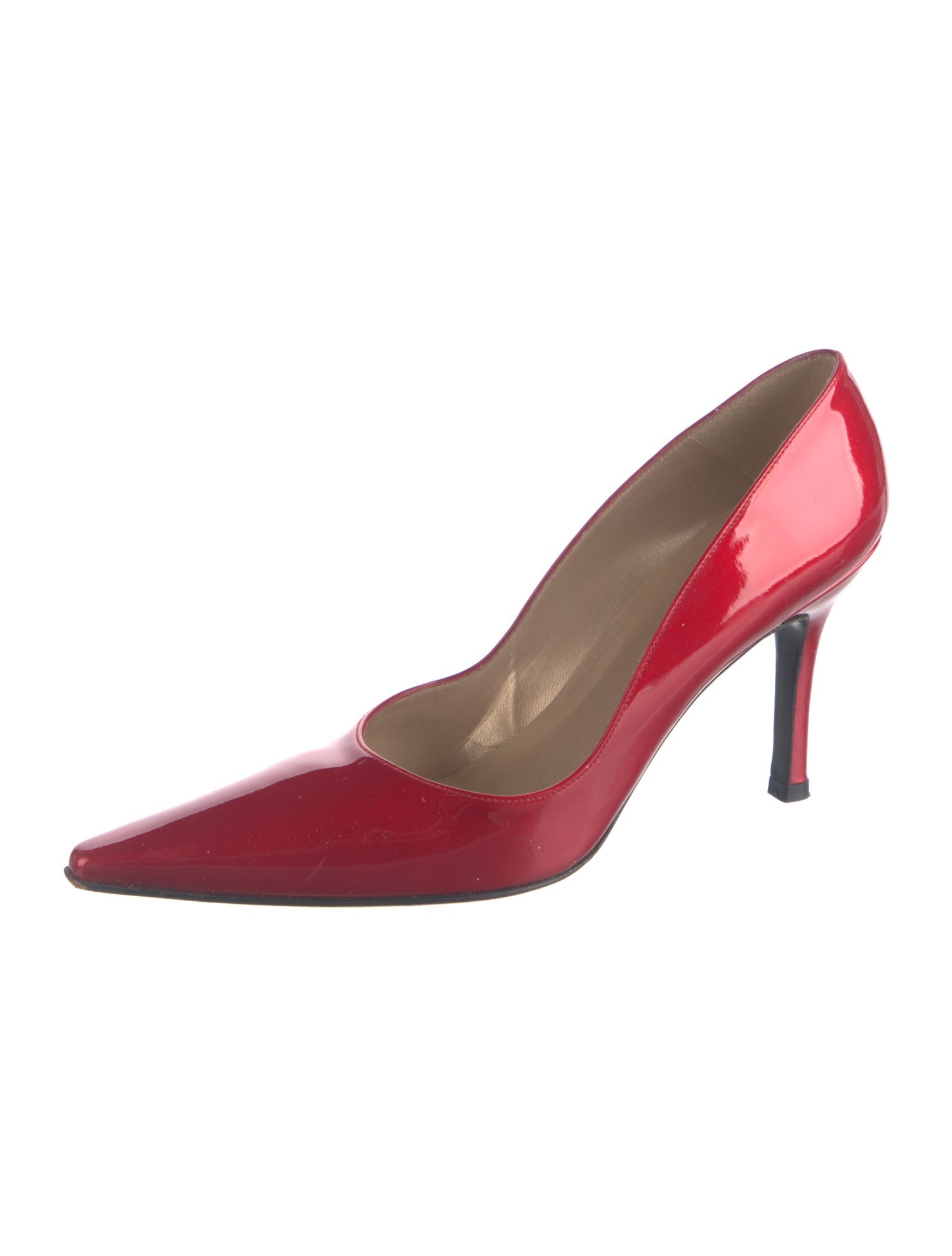 Stuart Weitzman Patent Leather Pumps