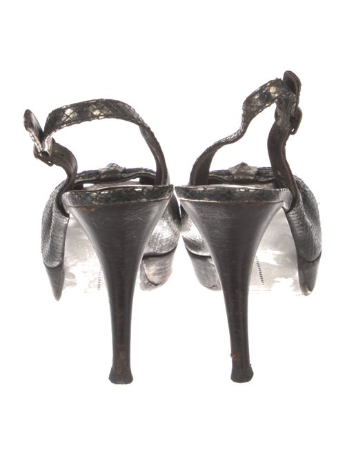 Stuart Weitzman Leather Slingback Sandals