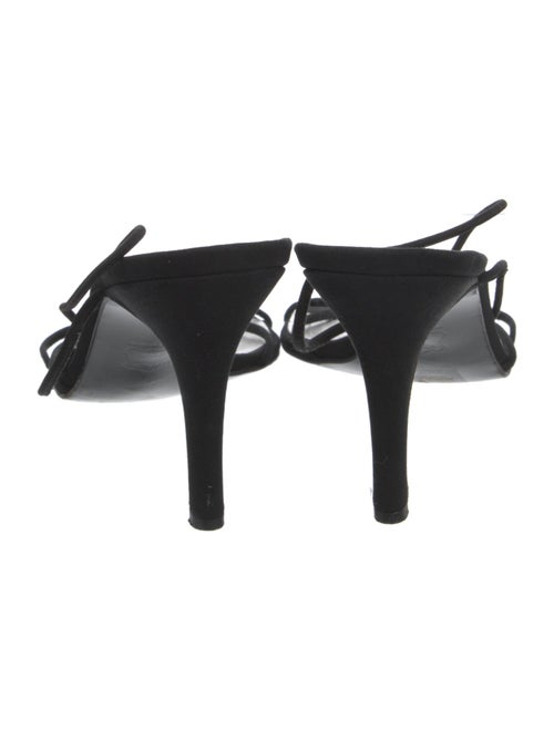 Stuart Weitzman Crystal Embellishments Slingback Sandals