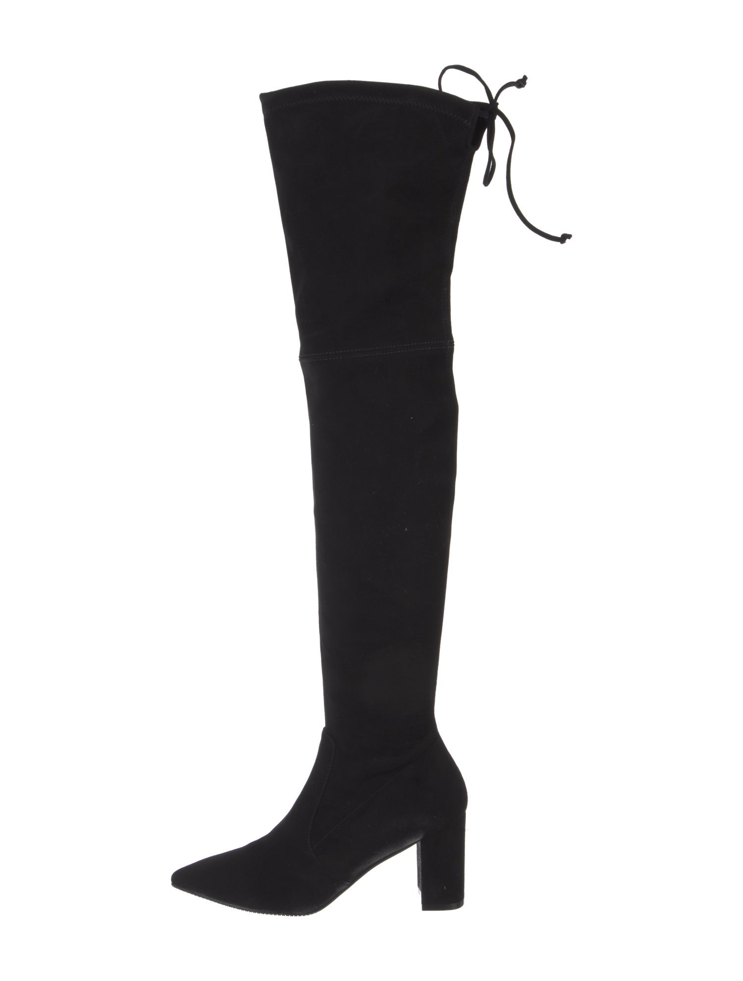 Stuart Weitzman Suede Lace-Up Boots