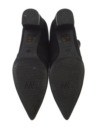 Stuart Weitzman Suede Lace-Up Boots