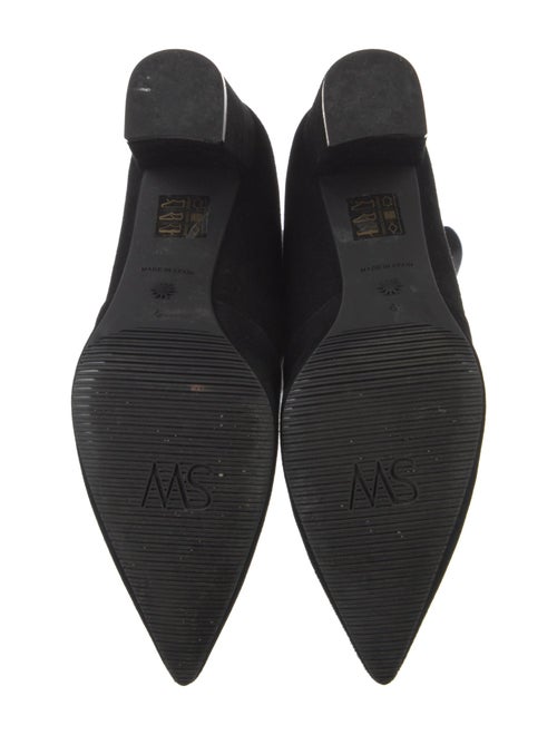 Stuart Weitzman Suede Lace-Up Boots