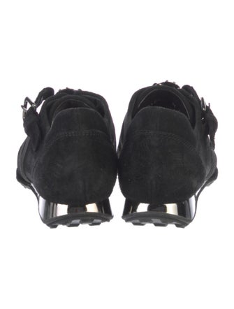 Stuart Weitzman Suede Athletic Sneakers