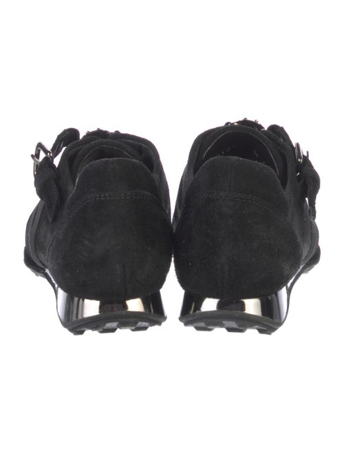 Stuart Weitzman Suede Athletic Sneakers