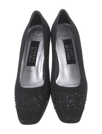 Stuart Weitzman Studded Accents Pumps