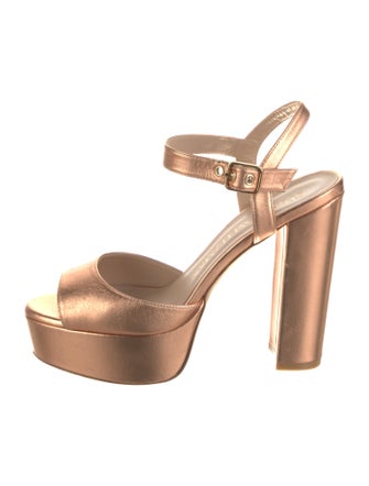 Stuart Weitzman Leather Sandals