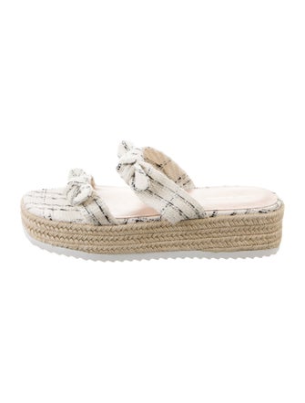 Stuart Weitzman Patterned Espadrilles