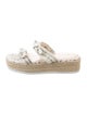 Stuart Weitzman Patterned Espadrilles