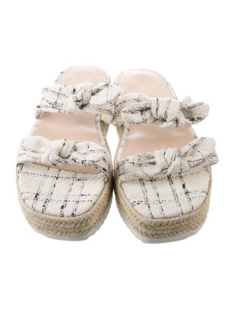 Stuart Weitzman Patterned Espadrilles