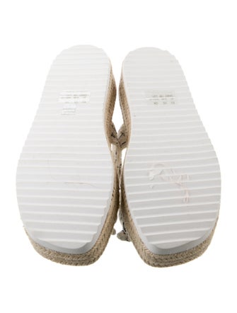 Stuart Weitzman Patterned Espadrilles