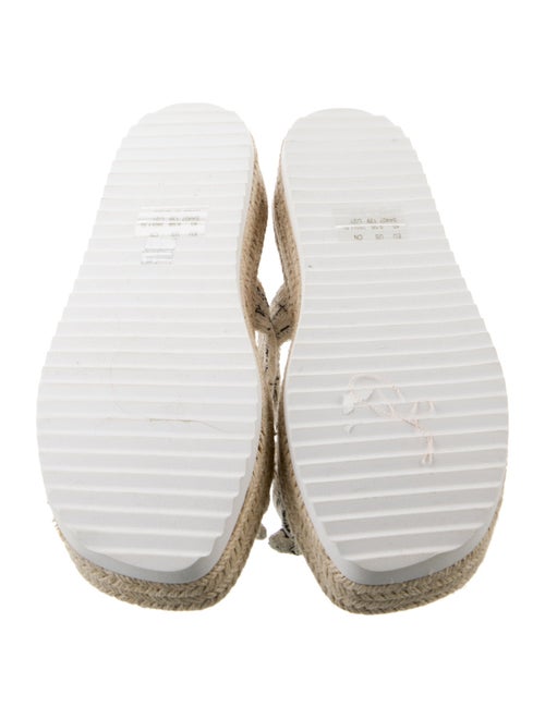 Stuart Weitzman Patterned Espadrilles