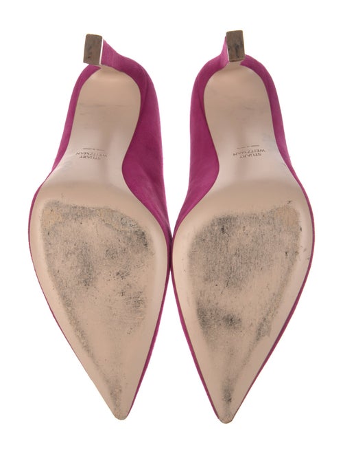 Stuart Weitzman Suede Mules