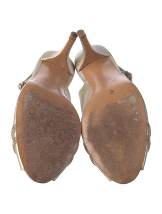 Stuart Weitzman Leather Slingback Pumps