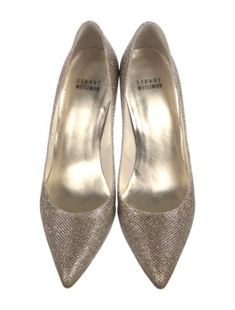 Stuart Weitzman Glitter Pumps
