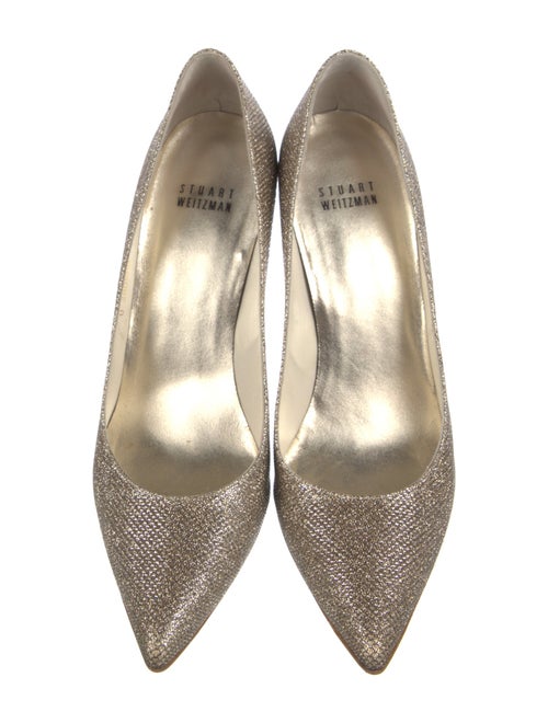 Stuart Weitzman Glitter Pumps