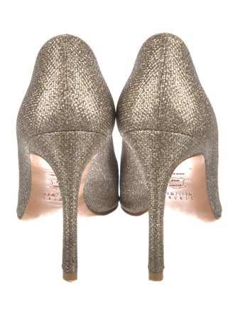 Stuart Weitzman Glitter Pumps