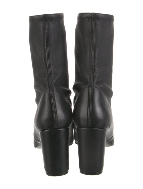 Stuart Weitzman Leather Sock Boots