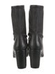 Stuart Weitzman Leather Sock Boots