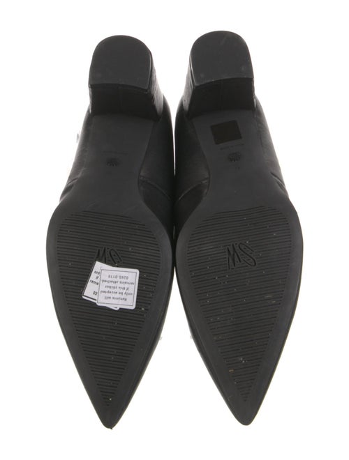 Stuart Weitzman Leather Sock Boots