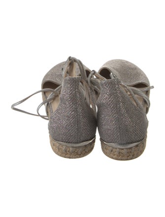 Stuart Weitzman Glitter Flats