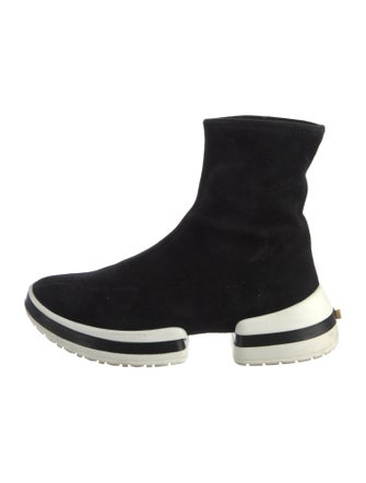 Stuart Weitzman Suede Sock Boots