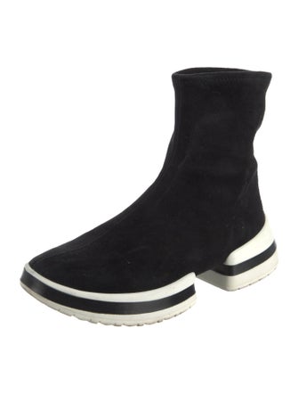 Stuart Weitzman Suede Sock Boots