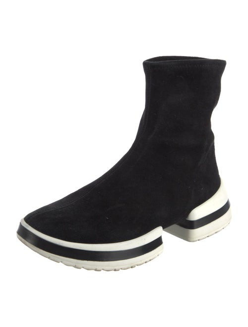 Stuart Weitzman Suede Sock Boots
