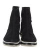 Stuart Weitzman Suede Sock Boots