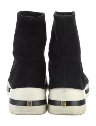 Stuart Weitzman Suede Sock Boots