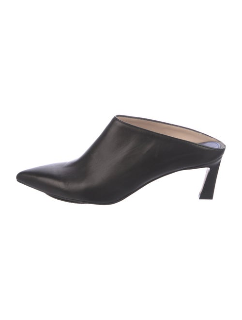 Stuart Weitzman Leather Mules