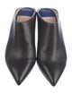 Stuart Weitzman Leather Mules