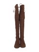 Stuart Weitzman Suede Lace-Up Boots