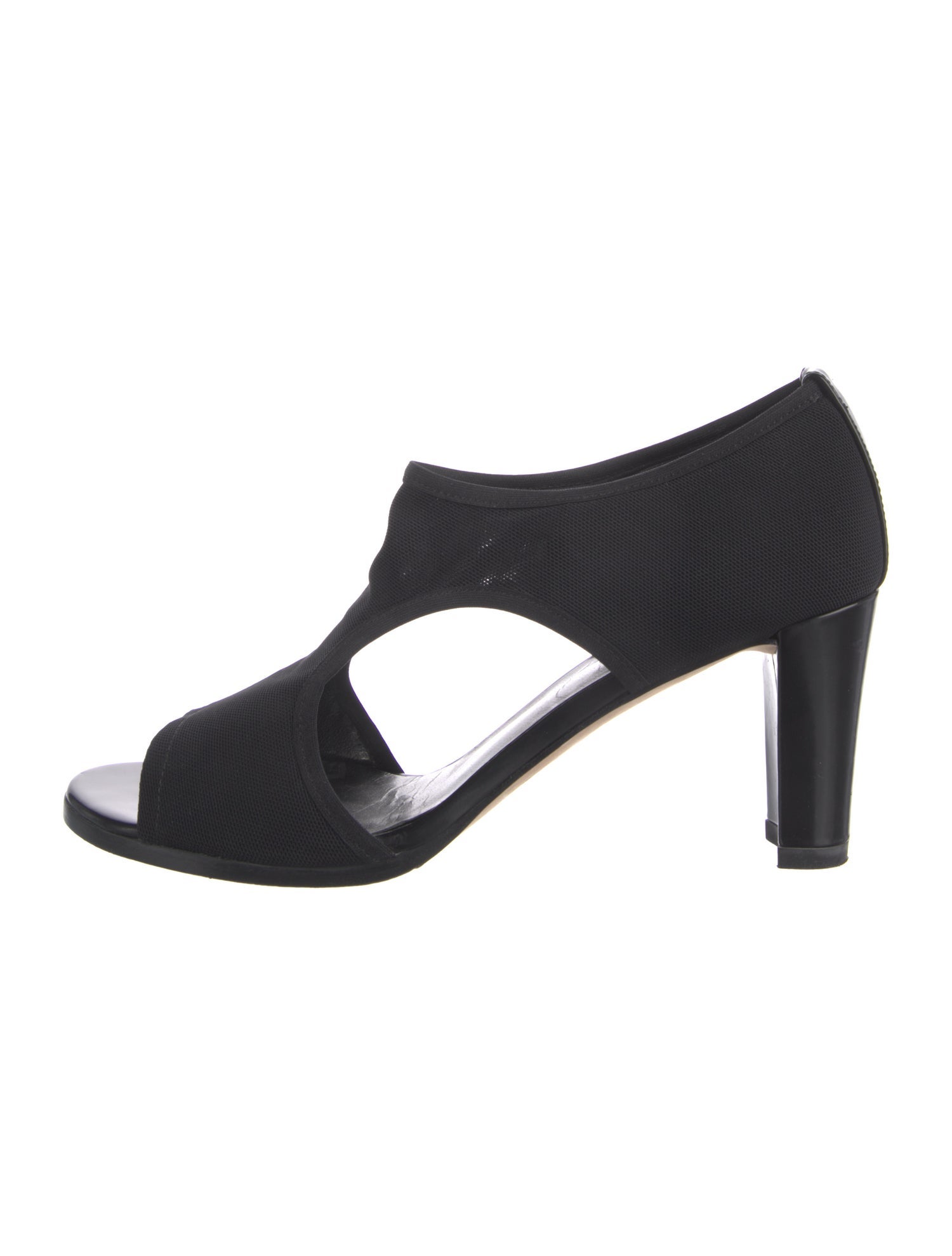 Stuart Weitzman Mesh T-Strap Sandals