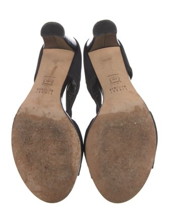 Stuart Weitzman Mesh T-Strap Sandals